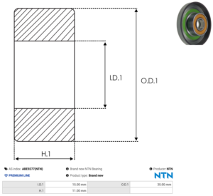 Roulement ABE9277(NTN)