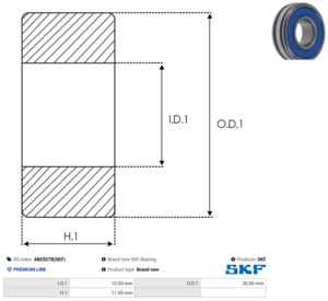 Roulement ABE9278(SKF)