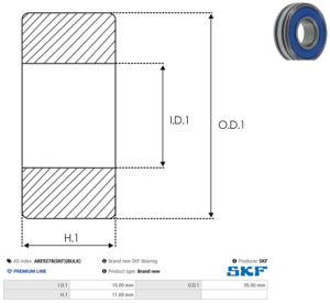 Roulement ABE9278(SKF)(BULK)