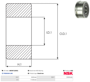 Roulement ABE9012(NSK)