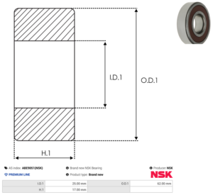 Roulement ABE9051(NSK)