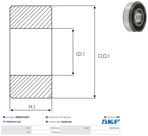 Roulement ABE9051(SKF)