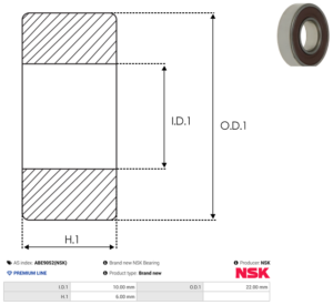 Roulement ABE9052(NSK)