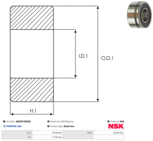 Roulement ABE9013(NSK)
