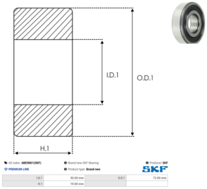 Roulement ABE9061(SKF)