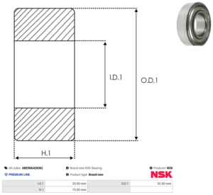 Roulement ABE9064(NSK)