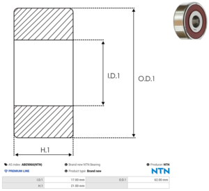 Roulement ABE9066(NTN)