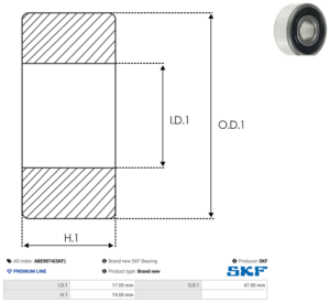 Roulement ABE9074(SKF)