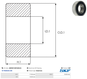 Roulement ABE9021(SKF)(BULK)