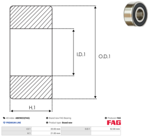 Roulement ABE9022(FAG)