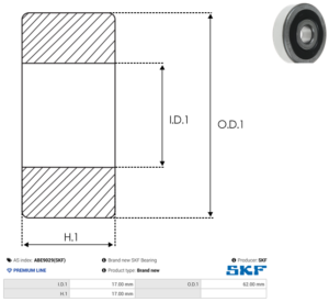 Roulement ABE9029(SKF)