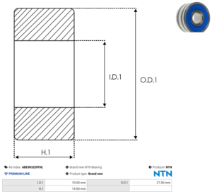 Roulement ABE9032(NTN)