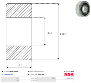 Roulement ABE9033(NSK)