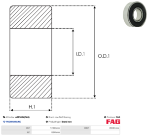 Roulement ABE9034(FAG)