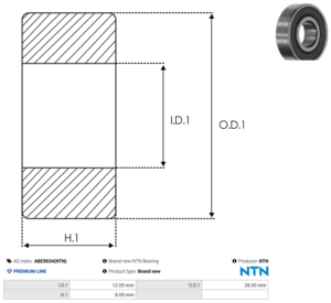 Roulement ABE9034(NTN)