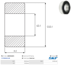 Roulement ABE9035(SKF)
