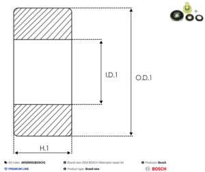 Kits de réparation ARS0095(BOSCH)