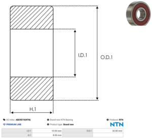 Roulement ABE9019(NTN)