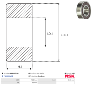 Roulement ABE9020(NSK)