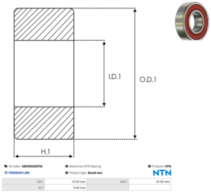 Roulement ABE9020(NTN)