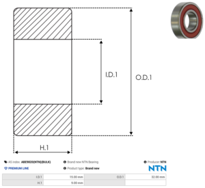 Roulement ABE9020(NTN)(BULK)