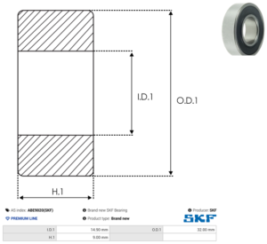 Roulement ABE9020(SKF)