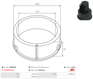Bague plastique ABEC0009