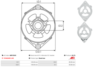 Palier avant ABR1034S