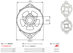 Palier avant ABR2026S