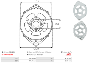 Palier avant ABR0296S