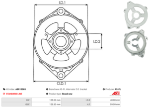Palier avant ABR1006S