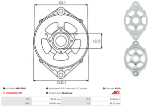 Palier avant ABR1009S