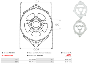 Palier avant ABR1011S