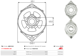 Palier avant ABR1014S