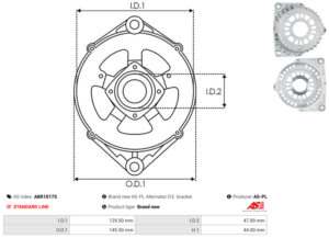 Palier avant ABR1017S