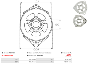 Palier avant ABR0154S