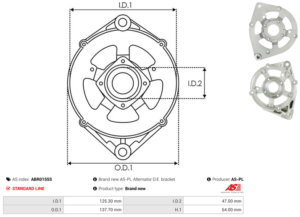 Palier avant ABR0155S