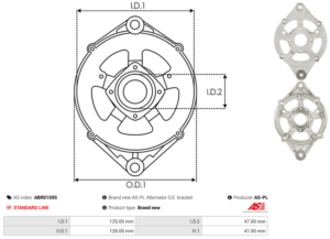 Palier avant ABR0159S