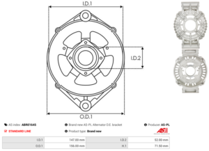 Palier avant ABR0164S