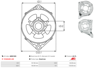 Palier avant ABR0183S