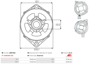 Palier avant ABR0186S