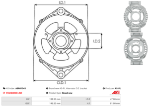Palier avant ABR0104S