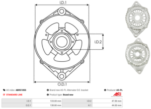 Palier avant ABR5105S