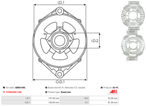 Palier avant ABR0109S