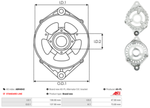 Palier avant ABR4042