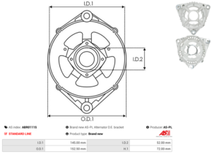Palier avant ABR0111S