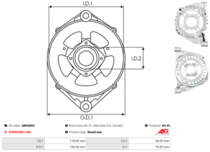 Palier avant ABR4054