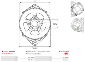 Palier avant ABR4066S