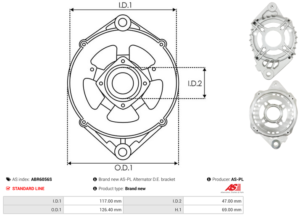 Palier avant ABR6056S