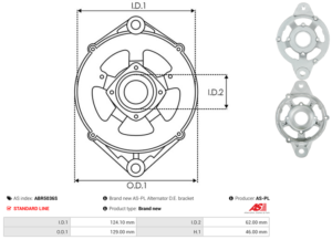 Palier avant ABR5036S